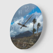 Grande Horloge Ronde Paysage de Lanzarote (Angle)