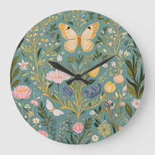 Grande Horloge Ronde Paysage de rêve