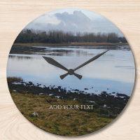Paysage personnalisé avec photo et texte personnal