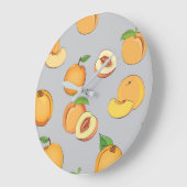 Grande Horloge Ronde Peach Pattern 6 (Angle)