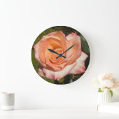 Grande Horloge Ronde Peach Rose (Maison)
