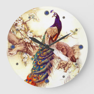 Grande Horloge Ronde Peacock Royal