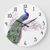 Grande Horloge Ronde Peacock vintage (Recto)