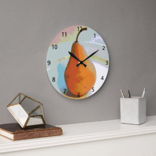 Grande Horloge Ronde Pear Still Life