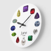 Grande Horloge Ronde Pearl, June Birthstone (Angle)