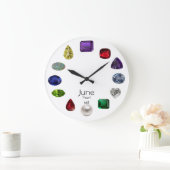 Grande Horloge Ronde Pearl, June Birthstone (Maison)