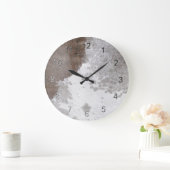 Grande Horloge Ronde Peau de vache (Maison)