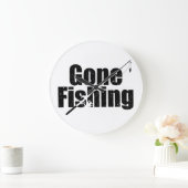 Grande Horloge Ronde Pêche terminée (Maison)