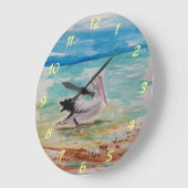 Grande Horloge Ronde Pelican (Angle)