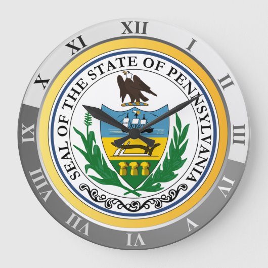 Grande Horloge Ronde Pennsylvanie (Recto)