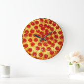 Grande Horloge Ronde Pepperoni Pizza (Maison)