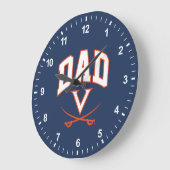 Grande Horloge Ronde Père de Virginia Cavalier (Angle)