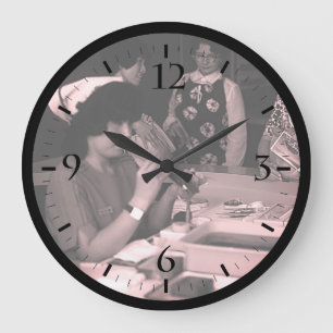 Grande Horloge Ronde Perles de culture de l'île de Mie Mikimoto vintage