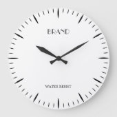 Grande Horloge Ronde Personalized Clock Designed for Bold Brand Impact (Recto)