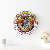 Grande Horloge Ronde Personalized wall clocks 4u (Maison)