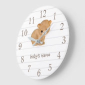 Grande Horloge Ronde Personnalité du Clock (Angle)