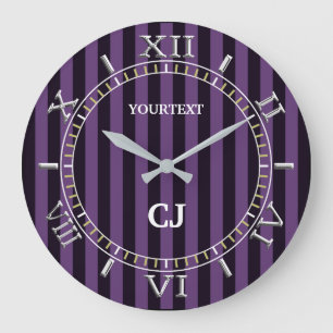Grande Horloge Ronde Personnalized
