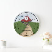 Grande Horloge Ronde Petit Car Wall Clock (Maison)