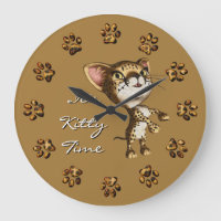 Petit Cheetah Imprimer Bengale Kitty Kitten Cat