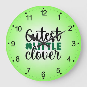 Grande Horloge Ronde Petit Clover Cutest Charm-60277