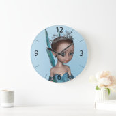 Grande Horloge Ronde Petite Fée (Maison)