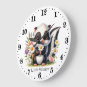 Grande Horloge Ronde Petite petite puante petite fille sodomie ajouter (Angle)