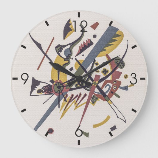 Grande Horloge Ronde Petits Mondes I - Kandinsky (Recto)