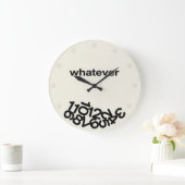 Grande Horloge Ronde Peu importe (Maison)