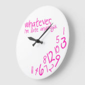 Grande Horloge Ronde peu importe (Angle)