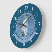 Grande Horloge Ronde Phare (Angle)