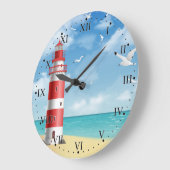 Grande Horloge Ronde Phare (Angle)