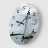 Grande Horloge Ronde Phare de Cockspur Island (Angle)