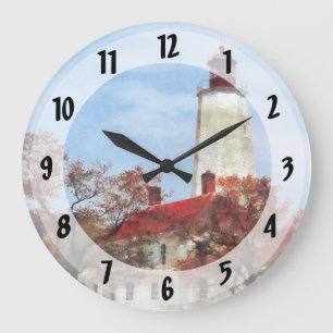 Grande Horloge Ronde Phare de Sandy Hook