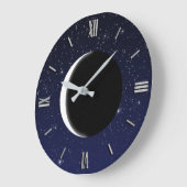 Grande Horloge Ronde Phases de la Lune (Angle)