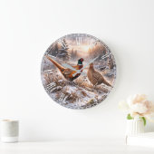 Grande Horloge Ronde Pheasant  (Maison)