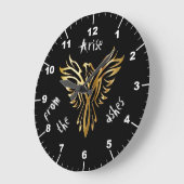 Grande Horloge Ronde Phoenix arise from the ashes (Angle)
