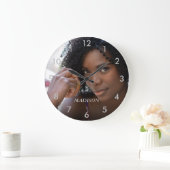Grande Horloge Ronde Photo personnelle de Large Clock (Maison)