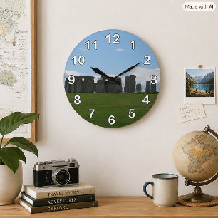 Grande Horloge Ronde Photographie de paysage de Stonehenge Angleterre