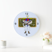 Grande Horloge Ronde Physicien qui découvre la (Maison)