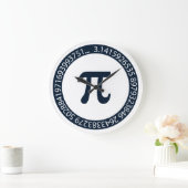 Grande Horloge Ronde Pi Number (Maison)