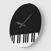 GRANDE HORLOGE RONDE PIANO (Angle)