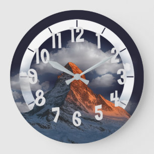 Grande Horloge Ronde Pic de montagne