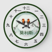 Pièce de temps Mandarin personnalisable