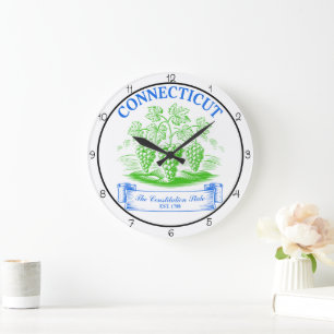 Grande Horloge Ronde Pièce d'horlogerie de l'État de la Constitution du