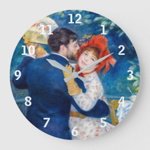 Grande Horloge Ronde Pierre-Auguste Renoir - Danse à la campagne