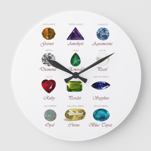 Grande Horloge Ronde Pierre de naissance (Recto)