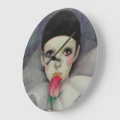 Grande Horloge Ronde Pierrot, années 1980 (Angle)