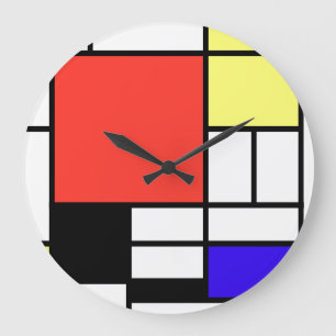 Grande Horloge Ronde Piet Mondriaan