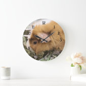 Grande Horloge Ronde Piggy (Maison)