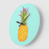 Grande Horloge Ronde Pineapple Wall Clock (Angle)